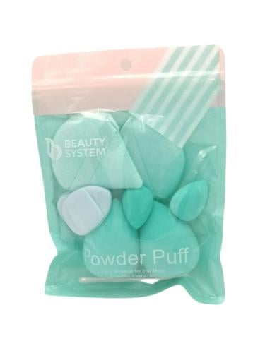 مجموعة اسفنجات مكياج من بيوتي سيستم -8قطع