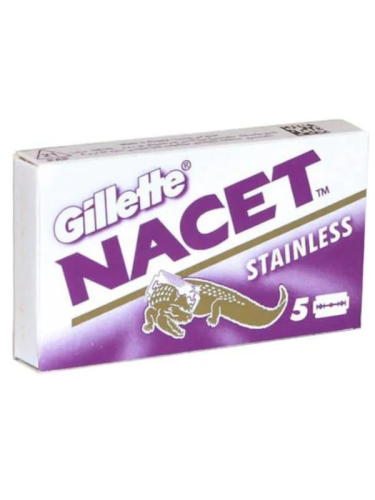 جيليت نست شفرة حلاقة بحافة مزدوجة غير قابلة للصدأ...