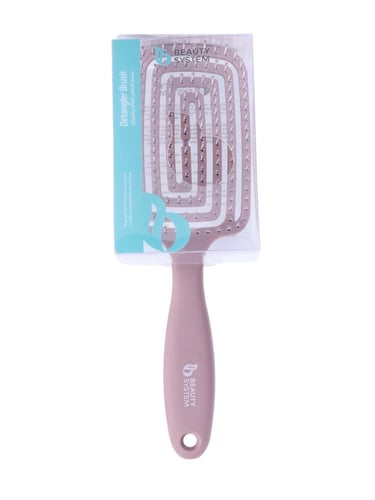 فرشاة فك تشابك الشعر من بيوتي سيستم – وردي