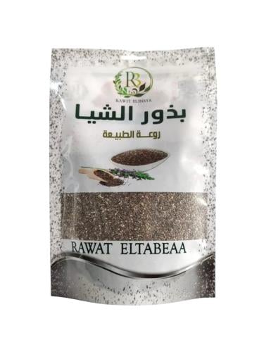 بذور الشيا الطبيعية 100% من روعة العناية - 250 جرا...