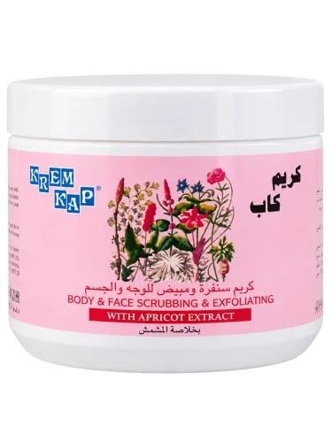 Krem Kap Face & Body Scrub and Whitening Cream wit...