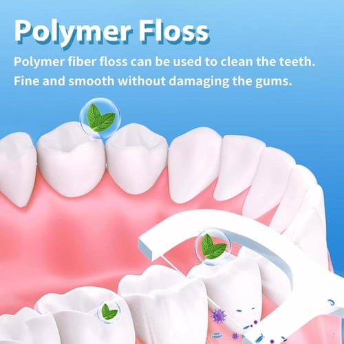 فرشاة ومعجون مع خيط تنظيف الاسنان بنكهة النعناع من...