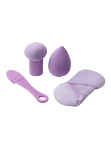 طقم اسفنجات مكياج من بيوتي سيستم , 5 قطع / الوان م...