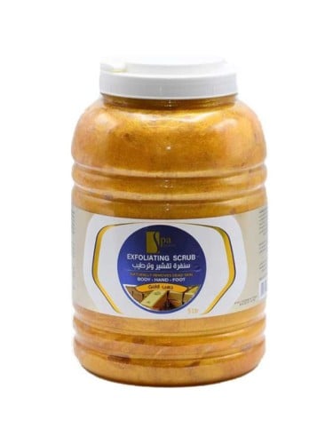 سنفره تقشير وترطيب بخلاصة الذهب من سبا سيستم ، ٥ ل...