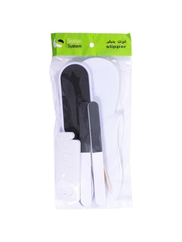 مجموعة ادوات العناية بالقدمين من صالون سيستم, 7 في...