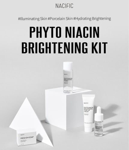 مجموعة فيتو نياسين لتفتيح البشرة من ناسيفيك - 4 قط...