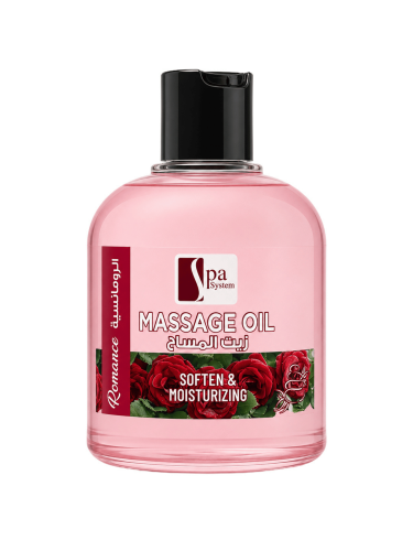 Spa System Romance Massage Oil - Moisturizing Body Oil - 250 ml