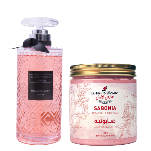 مجموعة صابونية العكر الفاسي وجل استحمام بعطور مستو...