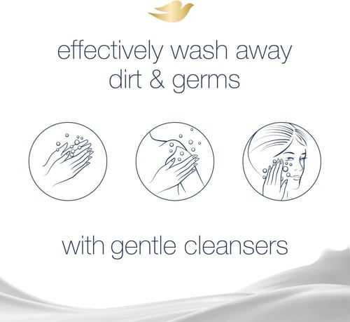 صابون قالب الجمال الوردي مع كريم مرطب من دوف - 75...