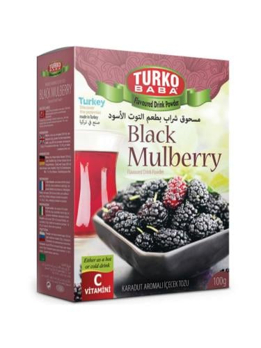 مسحوق شراب بطعم التوت الأسود من توركو بابا , يشرب...