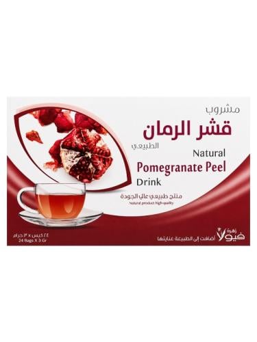 مشروب قشر الرمان الطبيعي من زهرة فيولا - 24 كيس ×...