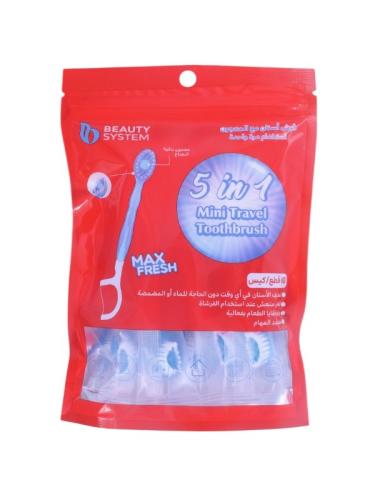 فرشاة ومعجون مع خيط تنظيف الاسنان بنكهة النعناع من...