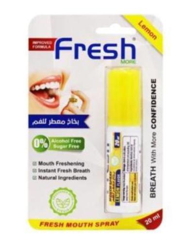 بخاخ معطر للفم بنكهة الليمون من فريش مور - 20مل