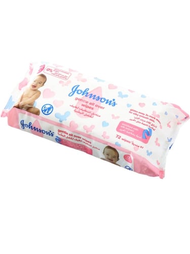 مناديل أطفال لتنظيف لطيف لكامل البشرة 2+ 1 من جونس...