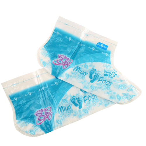 ماسك تقشير القدمين المكثف مقاس صغير من ميلكي فوت