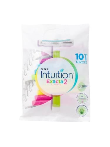 مجموعة شفرات حلاقه نسائية إكزاكتا 2 للبشرة الحساسة...