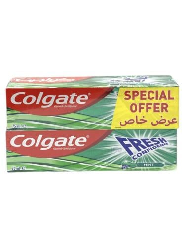 معجون أسنان ثقة الانتعاش النعناع جل من كولجيت - 75...