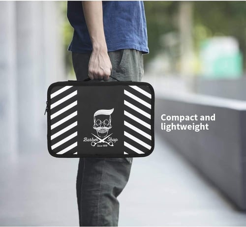 حقيبة حمل ادوات الحلاقة من صالون سيستم متعددة الأح...