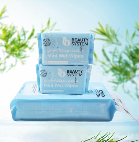 مناديل مبللة صغيرة الحجم للاستخدام الشخصي والسفر م...