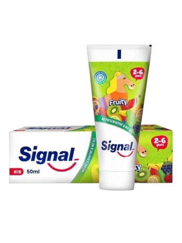 معجون أسنان للأطفال بالفراولة من سيجنال - 50 مل