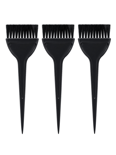 Salon System Hair Color Brushes Set - 3 Pieces