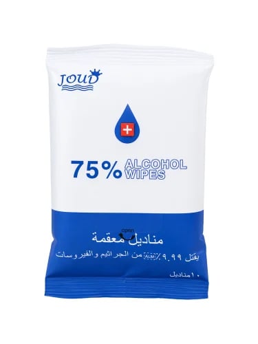 Joud Multi-Purpose Sterile Wipes - 5 Packs x 10 Wipes