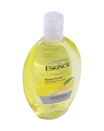 اسكينول منظف لبشرة الوجه ليمون اصفر - 225 مل