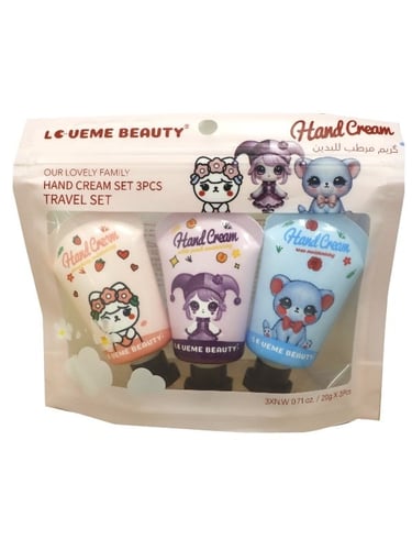 مجموعة كريم يدين بروائح الزهور من لافمي بيوتي – 3...