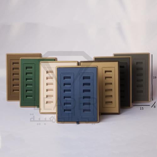 استاند عرض خواتم فاخر مائل (يتسع لـ 12 خاتم)