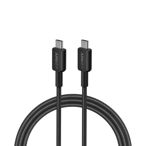انكر سلك شاحن-322 USB-C إلى USB-C بطول 1.8 متر اسو...