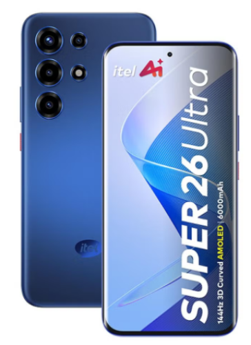 ايتل S26 ULTRA ذاكرة 256 جيجا رام 8 + 16 رام 4G ذه...