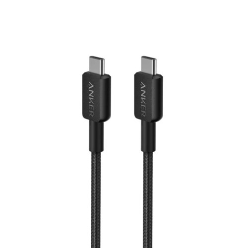 انكر سلك شاحن-322 USB-C إلى USB-C بطول 90 سم اسود
