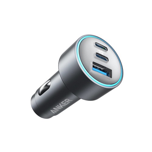 انكر, شاحن سيارة 535 بقدرة 67 واط مع منفذ USB ومنف...