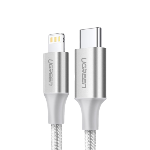 يوجرين سلك شاحن نايلون مظفر USB-C إلى آيفون بطول 1...