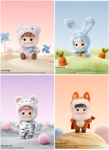 HACIPUPU Snuggle With You Series Figures
