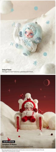 SKULLPANDA Winter Symphony Series Plush