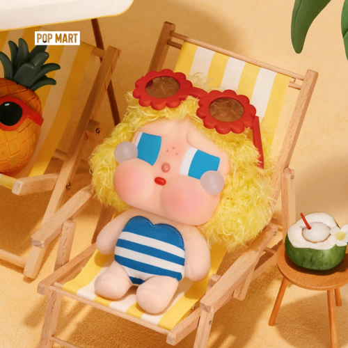 CRYBABY Vacation Mode On Series-Vinyl Plush Pendan...