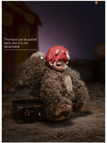 Hirono Bear Vinyl Plush Doll