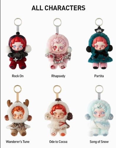 SKULLPANDA Winter Symphony Series Plush