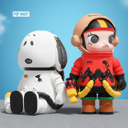 MEGA SPACE MOLLY 100% Charlie Brown & Snoopy