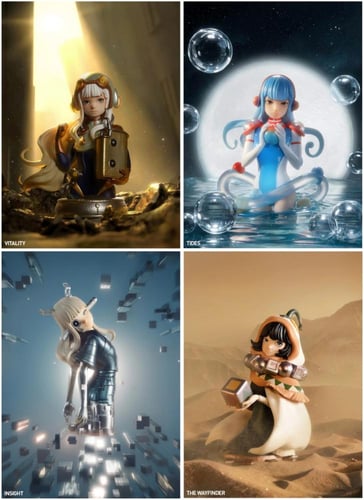 KeyA A Lucid Dream Series Figures