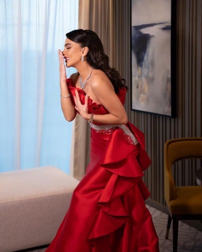 فستان سهرة فخم