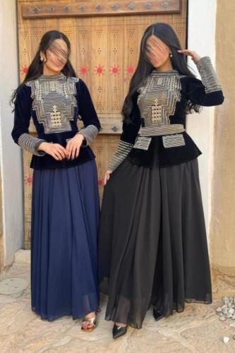 فستان ليوم التأسيس بعدة الوان