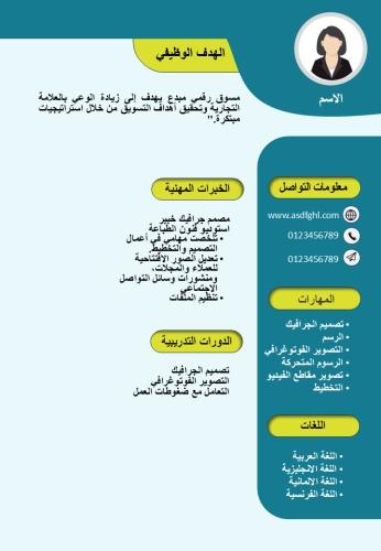سيرة ذاتية تركواز