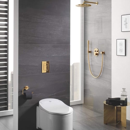 جروهي ضغاط ذهبي لامع