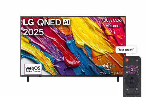 تلفزيون ذكي LG QNED 86 بوصة 60Hz بنظام webOS بميزة...