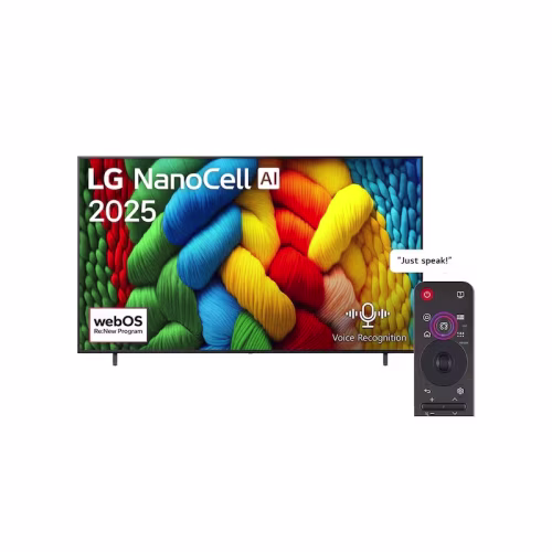 تلفزيون طراز 86NANO80A6A شاشة 86 بوصة نانوسيل UHD...