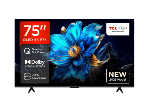 تلفزيون ذكي TCL 75 بوصة QLED 4K بمسرع Game Master...