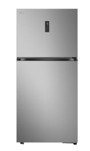 ثلاجة LG سعة 21.6 قدم رصاصي موديل LT23HBHSIV للعائ...