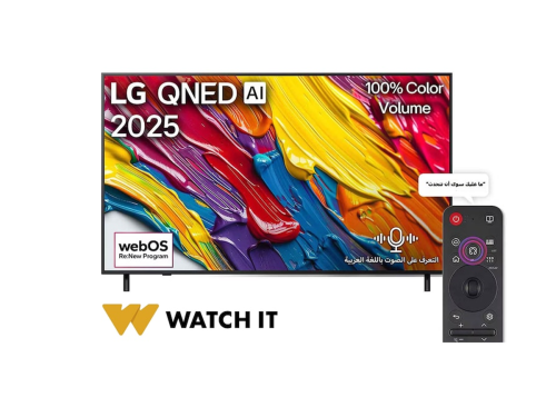تلفزيون ذكي LG 65 بوصة QNED 60Hz webOS 2025 مع AI...